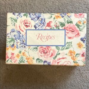 Ursula & Charles Apt For C.R. Gibson Floral Recipe Box!